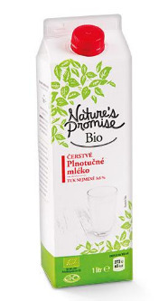 Albert Nature's promise bio mléko čerstvé 1 l nabídka