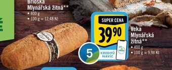 Albert Veka mlynářská žitná**, 400 g nabídka