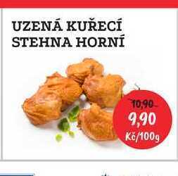 RABBIT řeznictví Uzená kuřecí stehna horní 100g nabídka