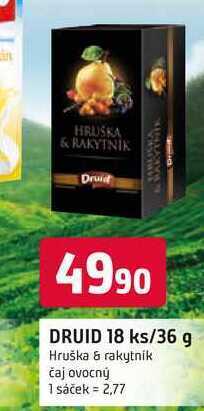 Trefa Druid 18 ks/36 g hruška & rakytník čaj ovocný nabídka