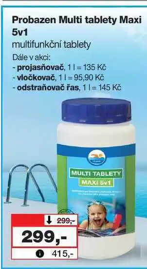 Barvy a laky drogerie Probazen multi tablety maxi 5v1 multifunkční tablety nabídka