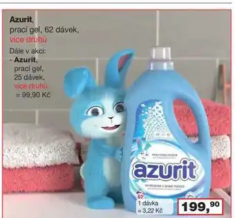 Azurit, prací gel, 62 dávek