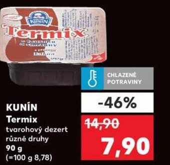 Kaufland KUNIN Termix nabídka