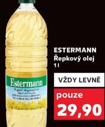 Kaufland ESTERMANN Řepkový olej nabídka