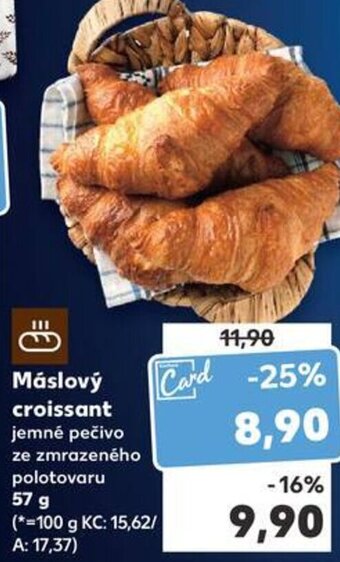 Kaufland Máslový croissant nabídka