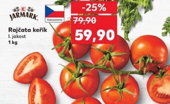 Kaufland Rajčata keřík I. jakost 1 kg nabídka