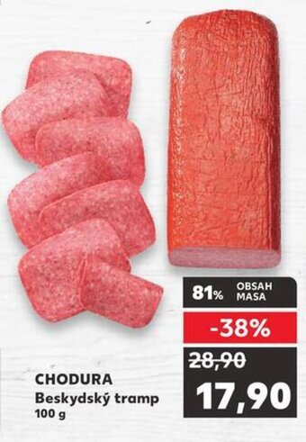 Kaufland CHODURA Beskydský tramp 100 g nabídka