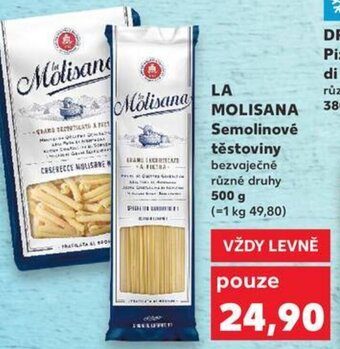 Kaufland LA MOLISANA Semolinové těstoviny nabídka