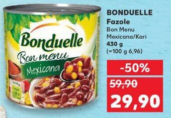Kaufland BONDUELLE Fazole nabídka