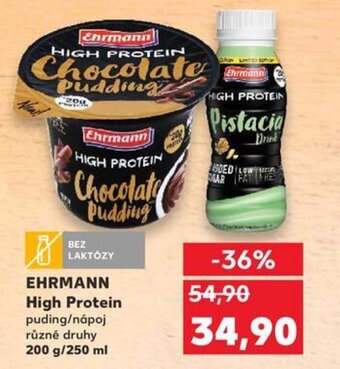 Kaufland EHRMANN High Protein nabídka
