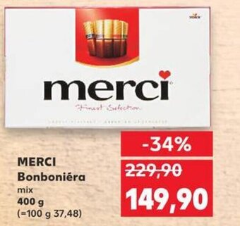 Kaufland MERCI Bonboniéra nabídka