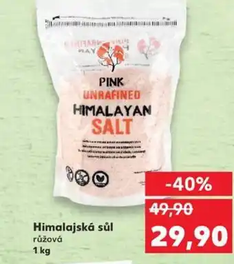 Kaufland Himalajská sůl růžová nabídka