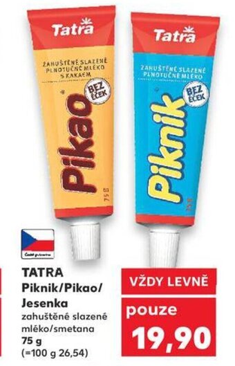 Kaufland TATRA Piknik/Pikao/ Jesenka nabídka