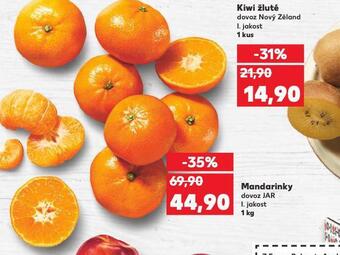 Kaufland Mandarinky nabídka