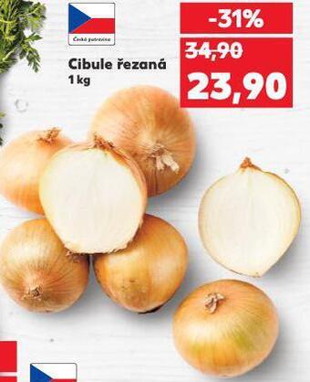 Kaufland Cibule řezaná nabídka