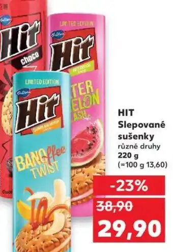 Kaufland HIT Slepované sušenky různé druhy nabídka