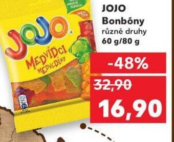 Kaufland JOJO Bonbóny různé druhy nabídka