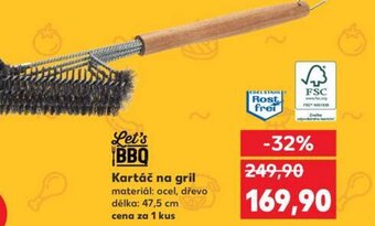 Kaufland Kartáč na gril nabídka