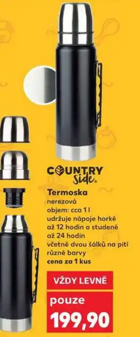 Kaufland Termoska nerezová nabídka