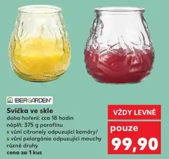 Kaufland Svička ve skle nabídka