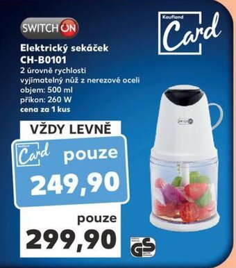 Kaufland Elektrický sekáček CH-B0101 nabídka