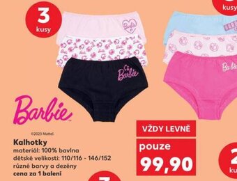 Kaufland Kalhotky nabídka