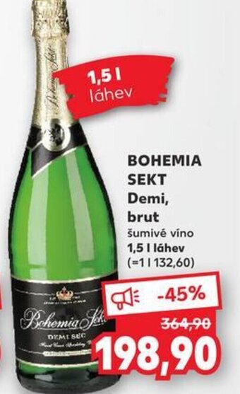 Kaufland BOHEMIA SEKT Demi, brut nabídka
