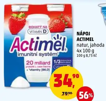 Penny Market NÁPOJ ACTIMEL natur, jahoda nabídka