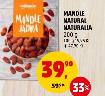 Penny Market MANDLE NATURAL NATURALIA nabídka