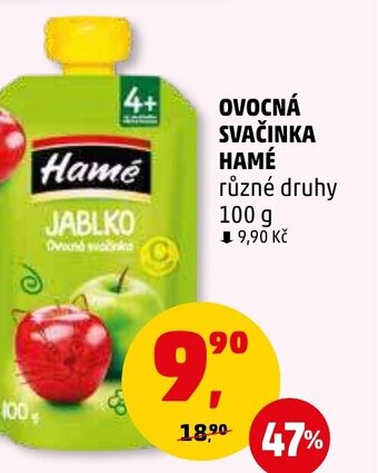 Penny Market OVOCNÁ SVAČINKA HAMÉ nabídka