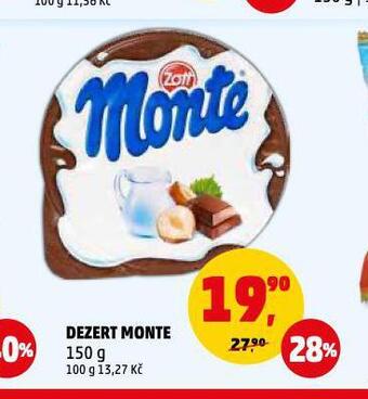 Penny Market Dezert monte nabídka