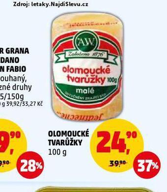 Penny Market Olomoucké tvarůžky nabídka
