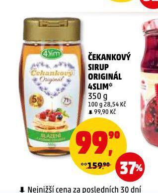 Penny Market Čekankový sirup nabídka