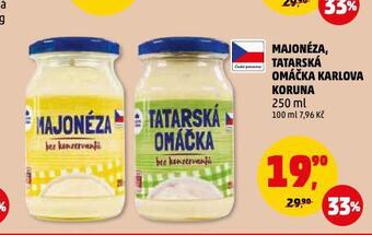 Penny Market Tatarská omáčka nabídka