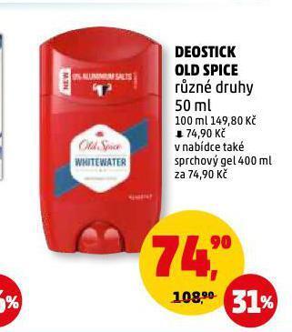 Penny Market Deostick old spice nabídka