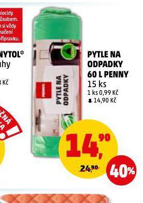 Penny Market Pytle na odpadky nabídka