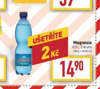 Billa Magnesia nabídka