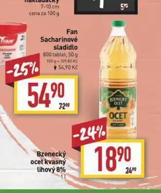 Billa Bzenecký kvasný lihový ocet nabídka