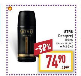 Billa Str8 deosprej nabídka