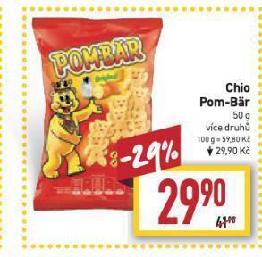 Billa Chio pom-bar nabídka