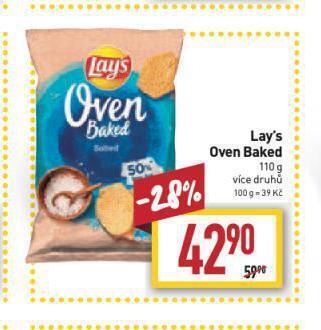 Billa Lay's oven baked nabídka