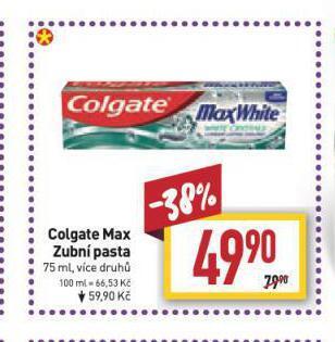 Billa Colgate zubní pasta nabídka