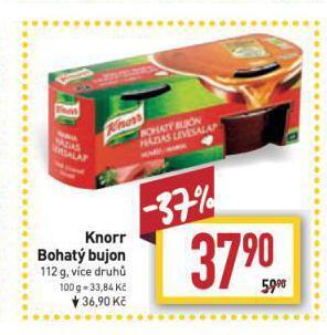 Billa Knorr bohatý bujón nabídka