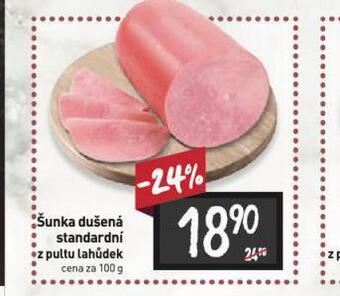 Billa Šunka dušená nabídka