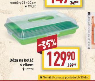 Billa Dóza na koláč s víkem nabídka