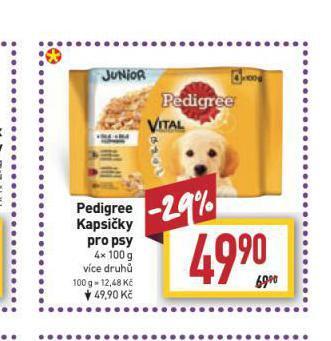 Billa Pedigree kapsičky pro psy nabídka