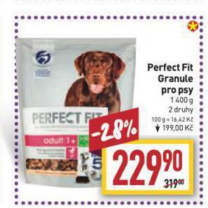 Billa Perfect fit granule pro psy nabídka