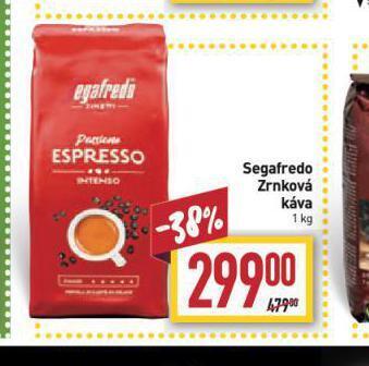 Káva segafredo