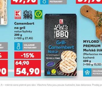 Kaufland Camembert na gril nabídka