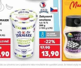 Kaufland Zakysaná smetana nabídka